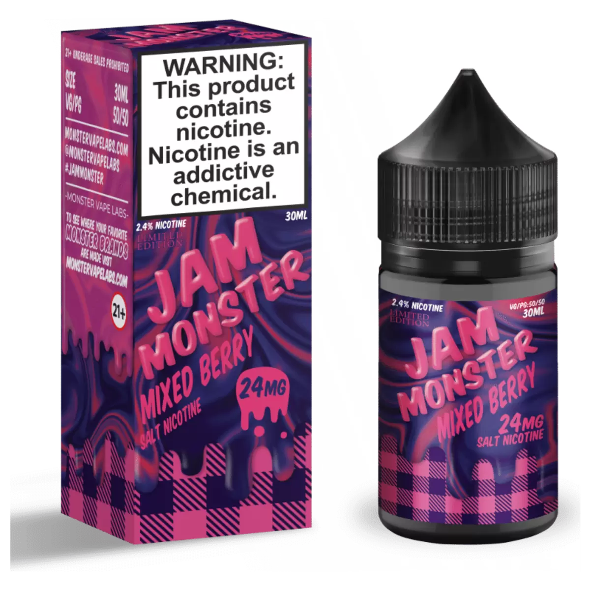 Jam Monster E-Liquid 30ML