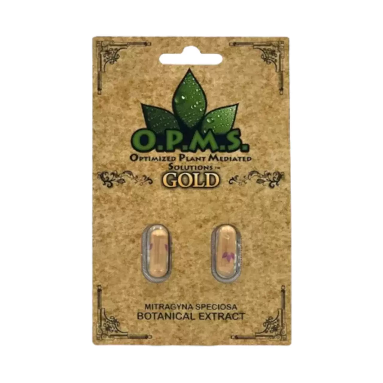 OPMS Gold Kratom Extract Capsules