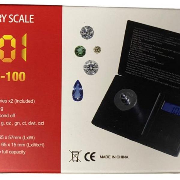 Jewelry Scale 100G X 0.01G - Red3