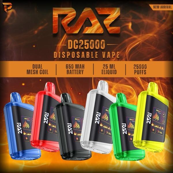 RAZ DC25000 Disposable 5%